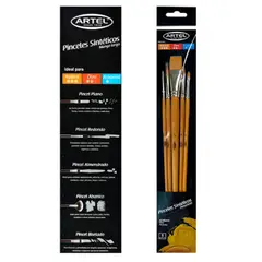 ARTEL - Set pinceles para Acrílico -
