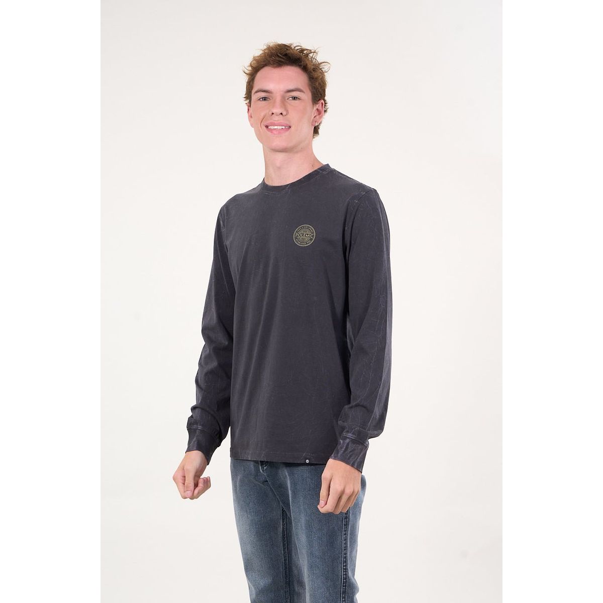POLEMIC - Polera manga larga Procesada 6303 Polemic.