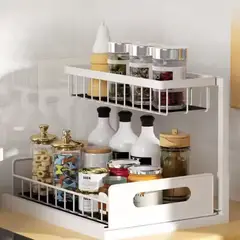 GENERICO - Organizador Cocina Acero blanco