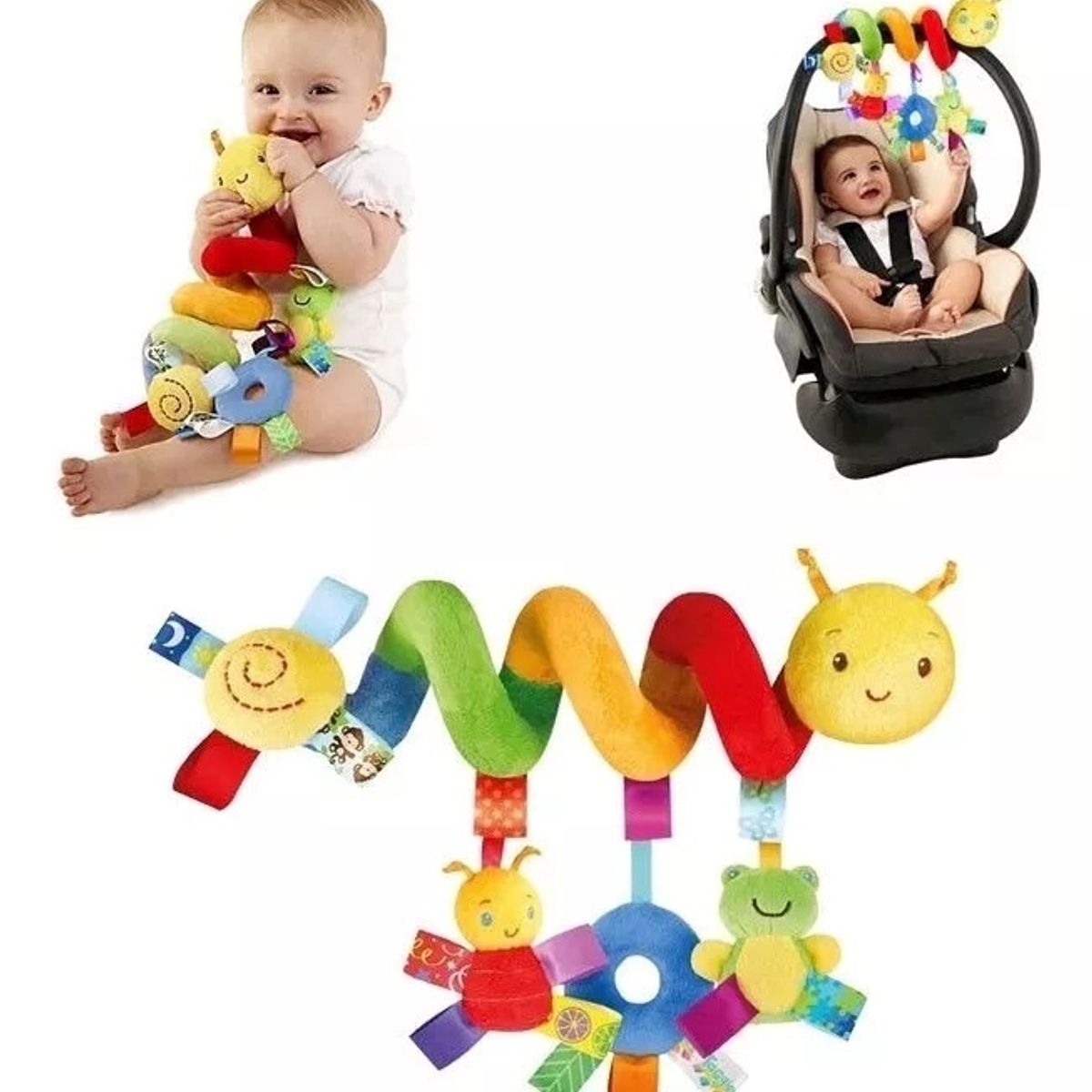 GENERICO - Movil Para Cuna Y Coche Bebe Modelo Espiral
