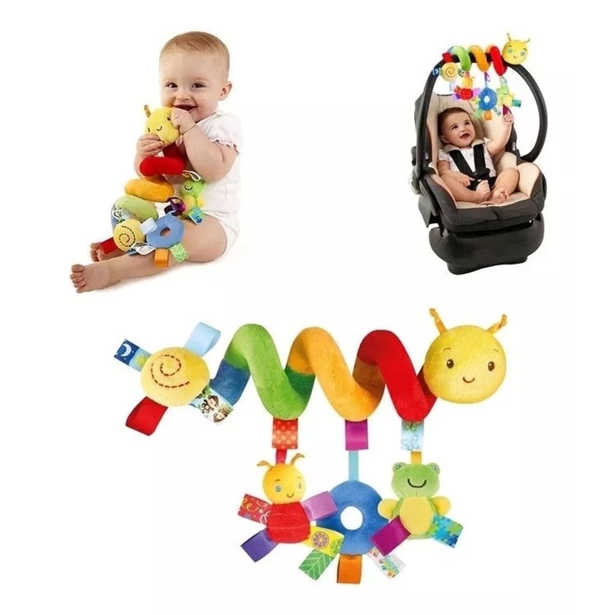 GENERICO - Movil Para Cuna Y Coche Bebe Modelo Espiral