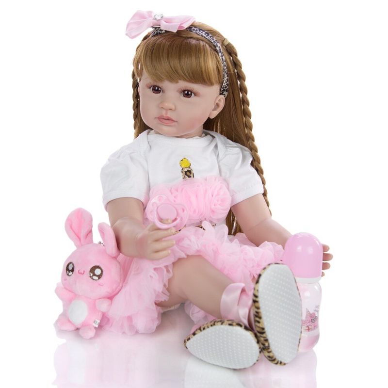 TIOZONEY - Muñeca bebe reborn vinilo de silicona juguetes