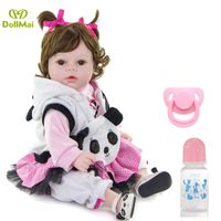 Muñeca bebe reborn vinilo de silicona juguetes