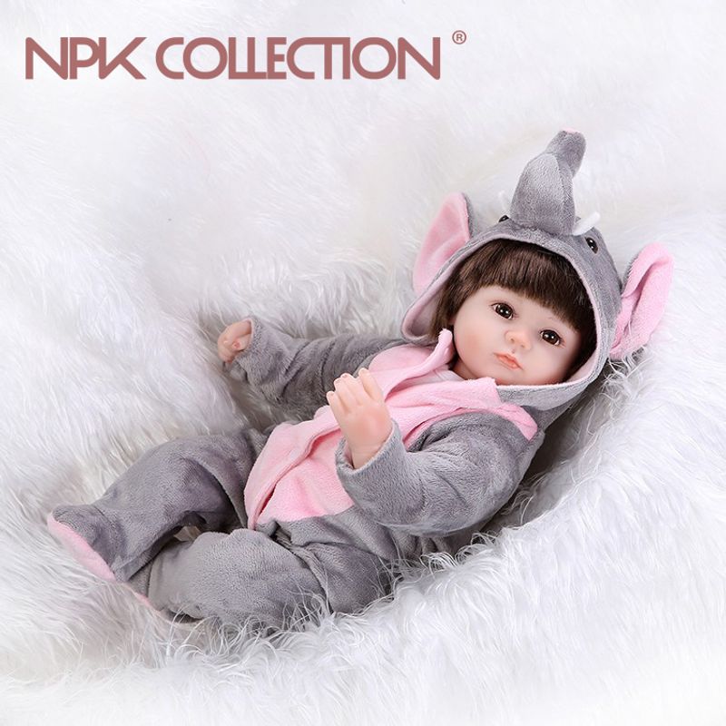 TIOZONEY - Muñeca bebe reborn vinilo de silicona juguetes