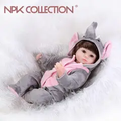 TIOZONEY - Muñeca bebe reborn vinilo de silicona juguetes