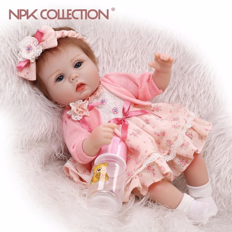 TIOZONEY - Muñeca bebe reborn vinilo de silicona juguetes