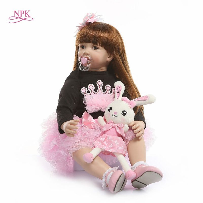 TIOZONEY - Muñeca bebe reborn vinilo de silicona juguetes