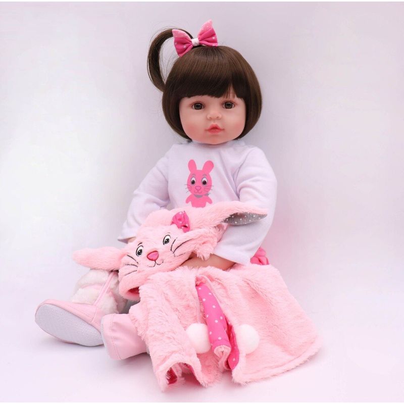 TIOZONEY - Muñeca bebe reborn vinilo de silicona juguetes