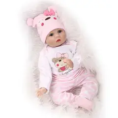 TIOZONEY - Muñeca bebe reborn vinilo de silicona juguetes