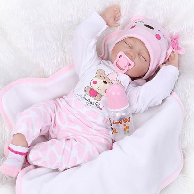 Imagen 2 del producto Muñeca bebe reborn vinilo de silicona juguetes