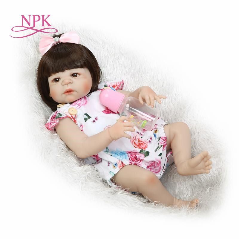 TIOZONEY - Muñeca bebe reborn vinilo de silicona juguete