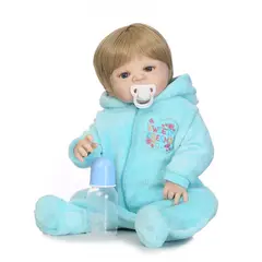 TIOZONEY - Muñeca bebe reborn vinilo de silicona juguetes