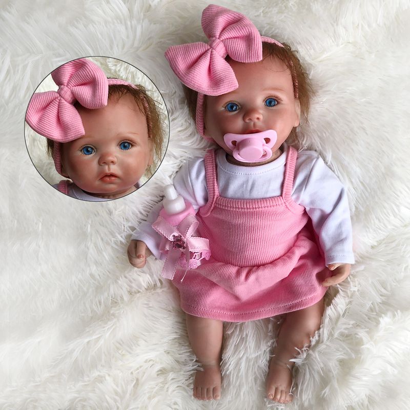 TIOZONEY - Muñeca bebe reborn vinilo de silicona juguetes
