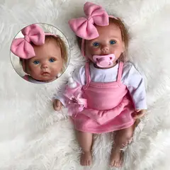TIOZONEY - Muñeca bebe reborn vinilo de silicona juguetes