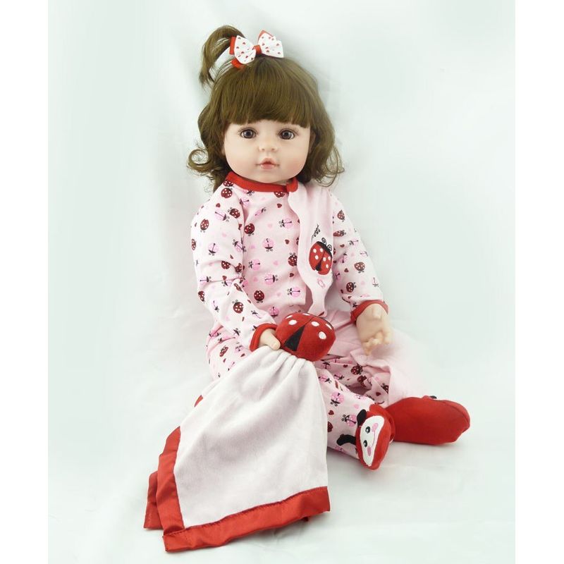TIOZONEY - Muñeca bebe reborn vinilo de silicona juguetes