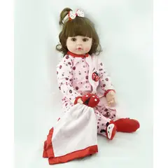 TIOZONEY - Muñeca bebe reborn vinilo de silicona juguetes