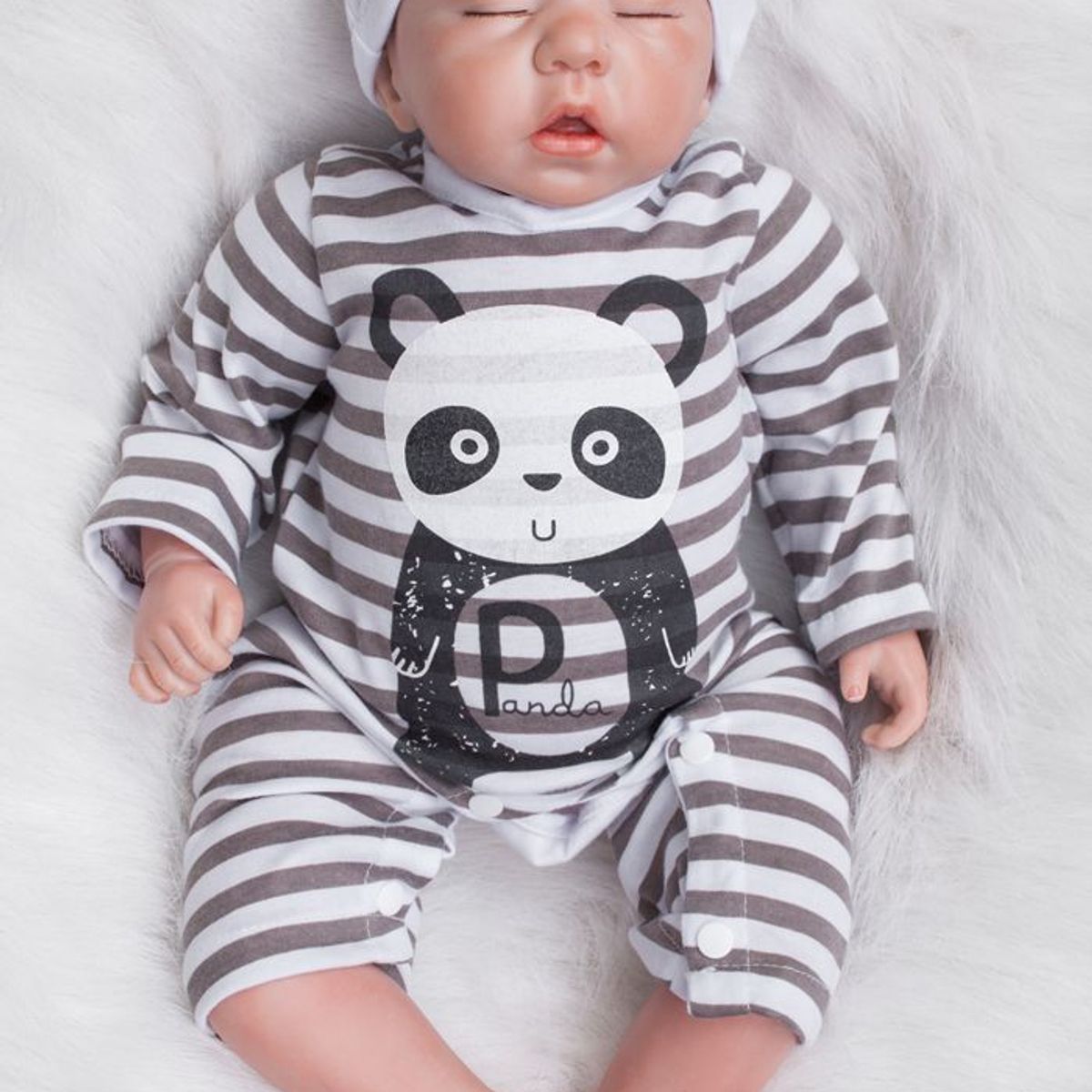 TIOZONEY - Muñeca bebe reborn vinilo de silicona juguetes