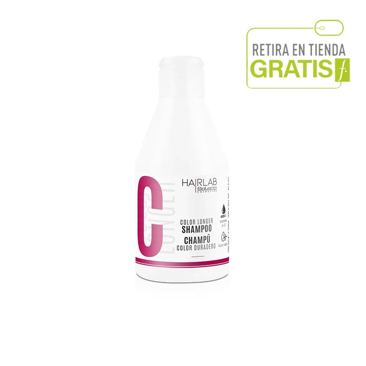 SALERM - SALERM Hair Lab Shampoo Color duradero 300 ml