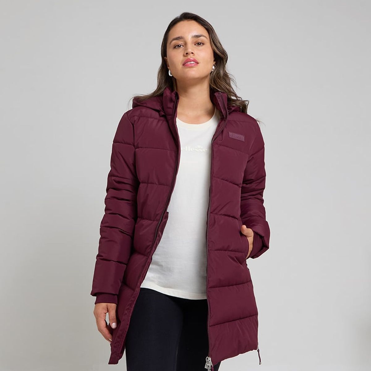 ELLESSE - CHAQUETA MUJER ELLESSE JAZMIN BURGANDY