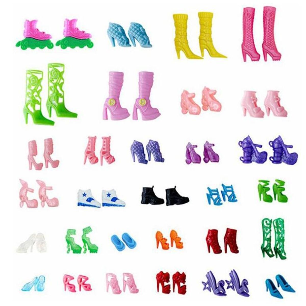 TIOZONEY - 35 prendas de ropa hechas a mano para muñecas y otras muñecas de 11,5 pulgadas