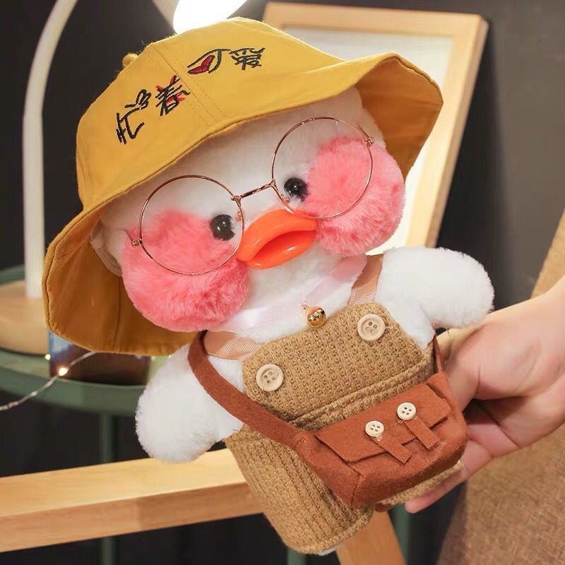 TIOZONEY - Juguete De Peluche De Pato Lalafanfan De 30 Cm Para Niños Ka