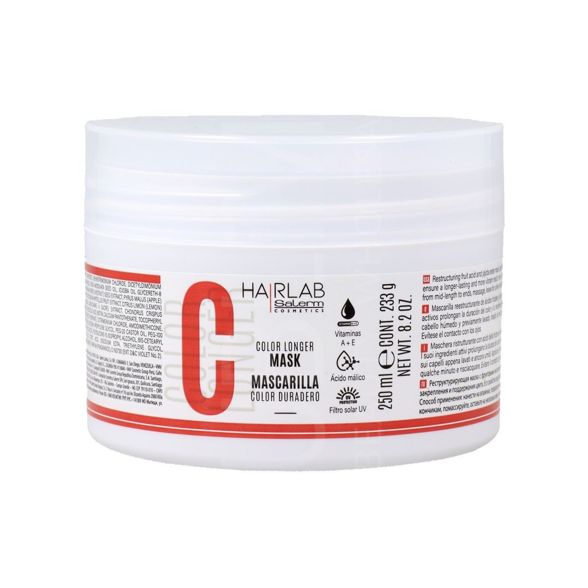 SALERM - SALERM Hair Lab Mascarilla Color duradero 250 ml