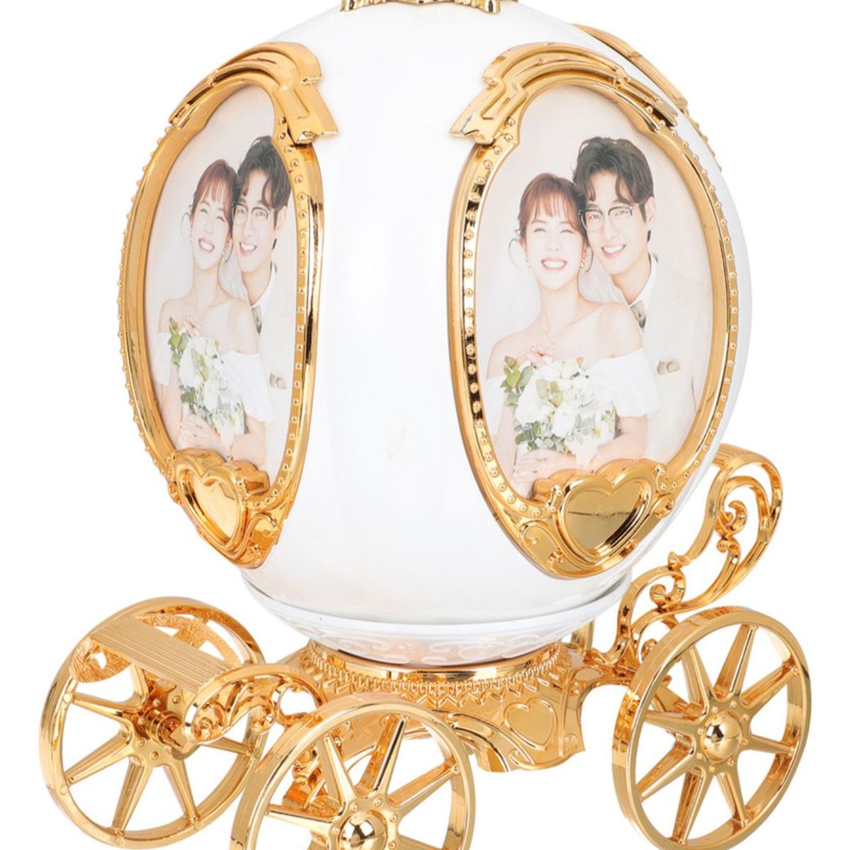 GENERICO - Marco De Fotos Giratorio Con Forma De Calabaza Para Coche