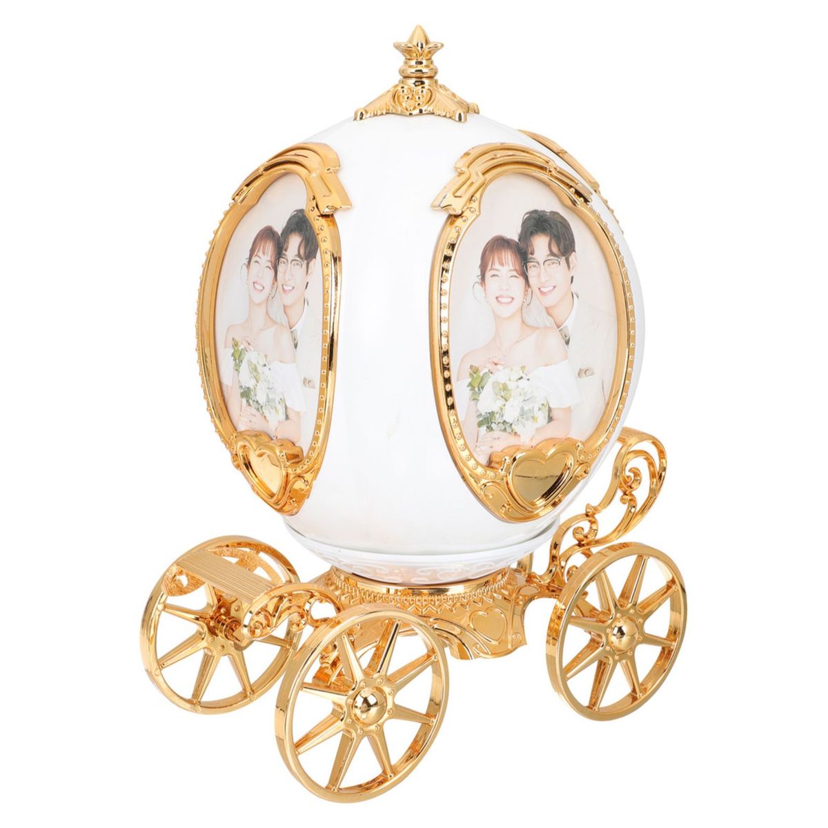 GENERICO - Marco De Fotos Giratorio Con Forma De Calabaza Para Coche