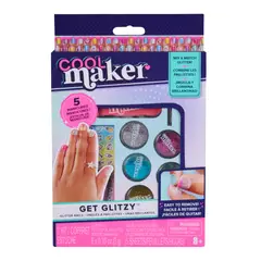 IMEXPORTA - Set Para Uñas Con Glitter Go Glam