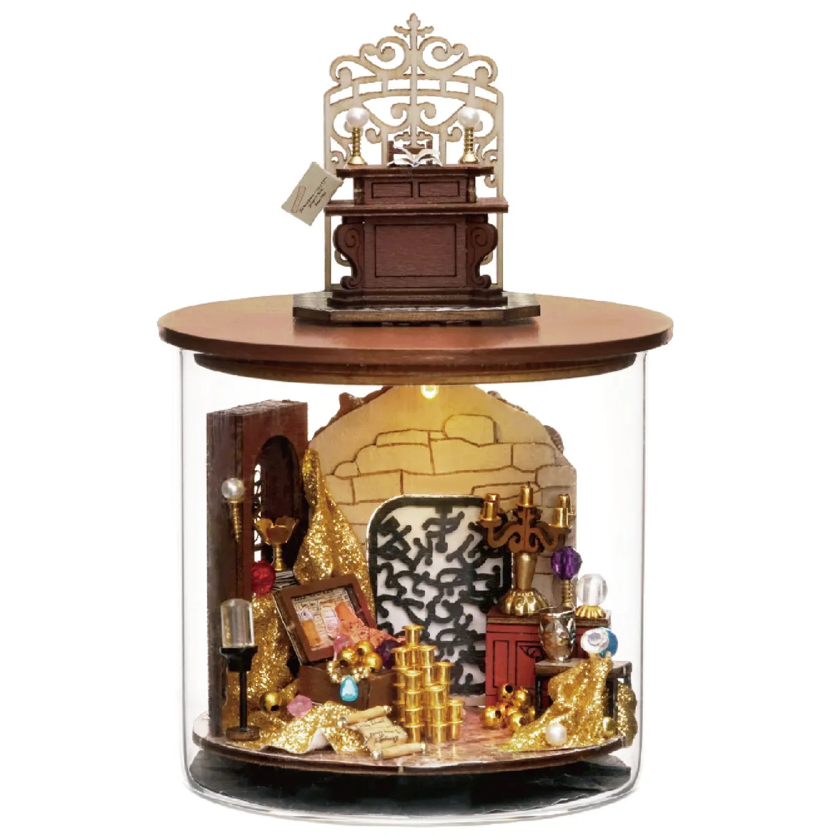 TIOZONEY - Kit de casa de muñecas en miniatura