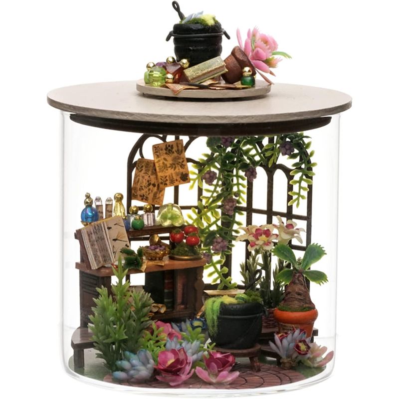 TIOZONEY - Kit de casa de muñecas en miniatura