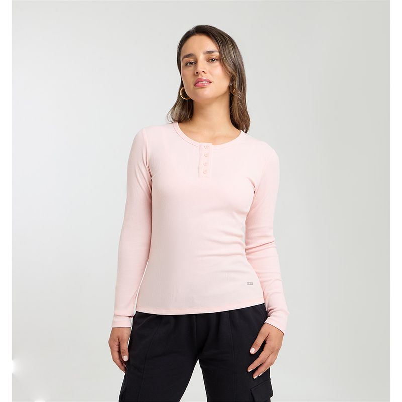 ELLESSE - POLERA MUJER ELLESSE LEDA ROSADO