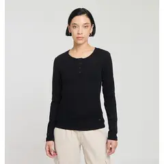 ELLESSE - POLERA MUJER LEDA NEGRO