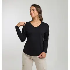 ELLESSE - POLERA MUJER LAURA NEGRO
