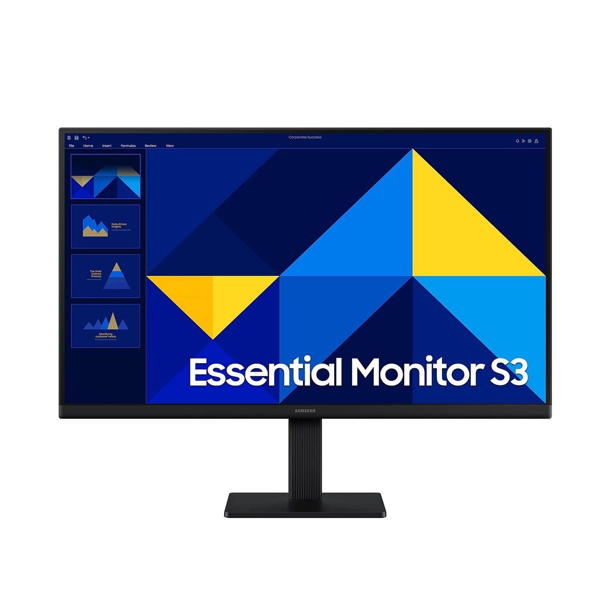 SAMSUNG - Monitor Samsung Essential S30GD S3 24" FullHD HDMI,VGA Plano