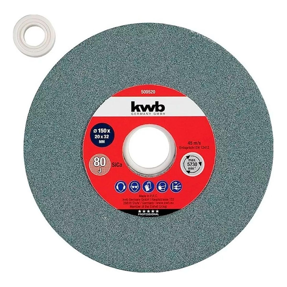 KWB - Piedra Esmeril De Banco Einhell 150x20x32mm Grano 80-509520