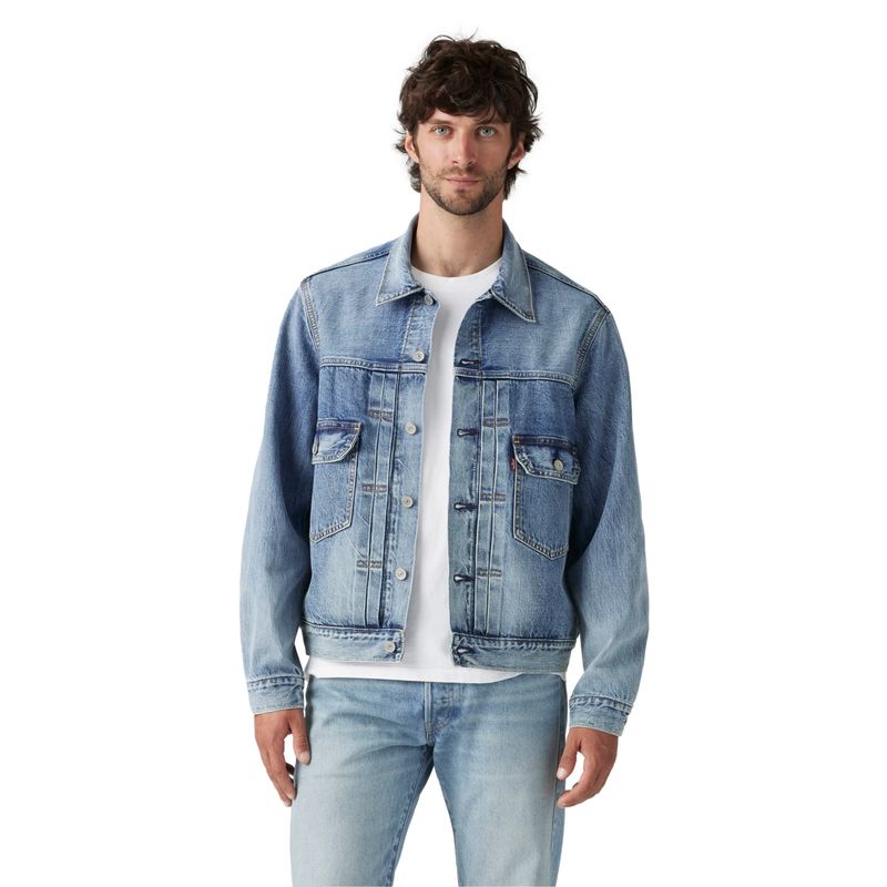 LEVIS - Chaqueta Hombre Type 2 Trucker Azul Levis