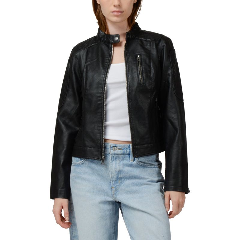 LEVIS - Chaqueta Mujer Moto Negro Levis