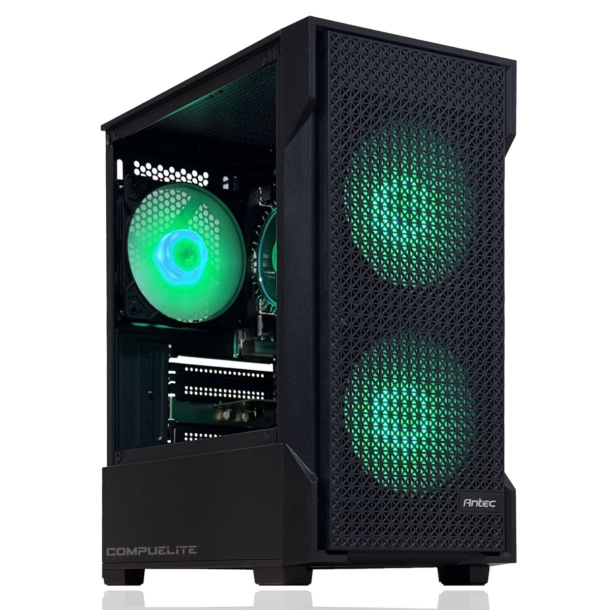 COMPU ELITE - PC Gamer Amd Ryzen 7 5700X 8-Core + A520 WIFI + 16GB DDR4 + RTX 3060 12GB