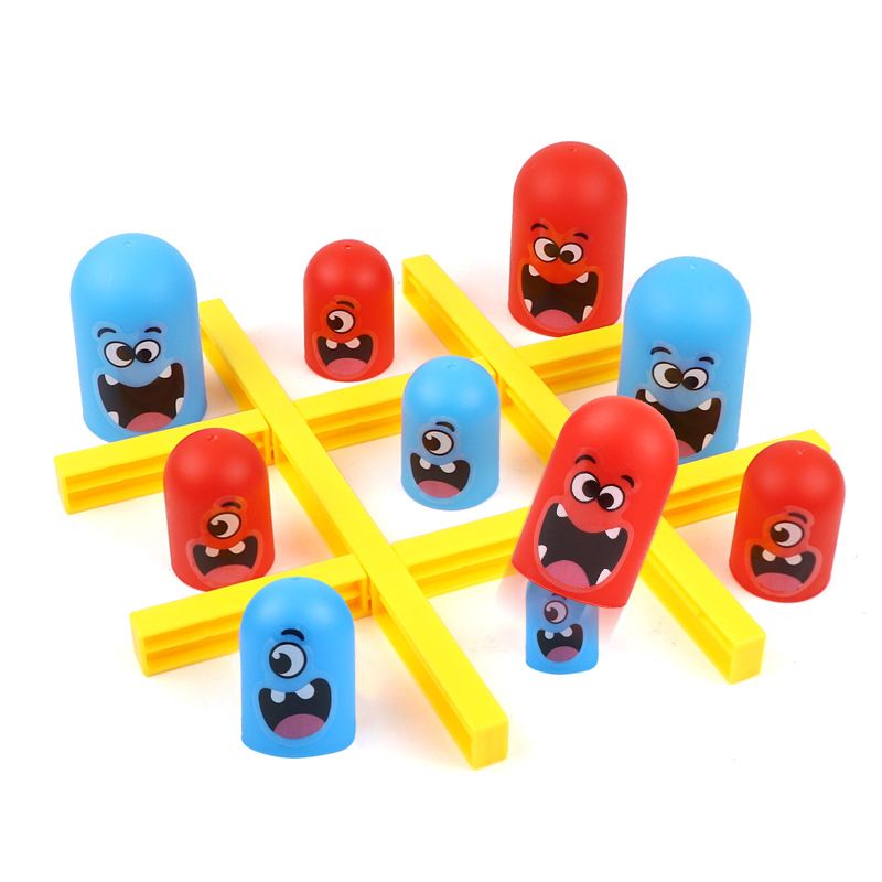 TIOZONEY - Juego De Mesa Tic Tac Toe Gobble Intelectual