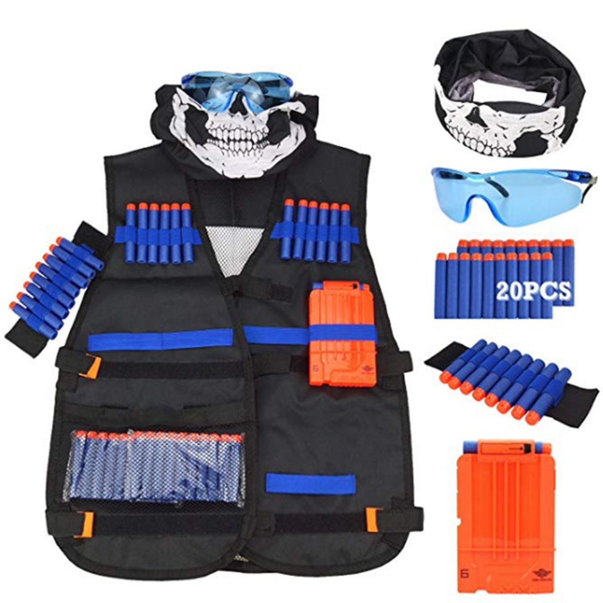 TIOZONEY - Nerf - Kit Táctico De Tiro