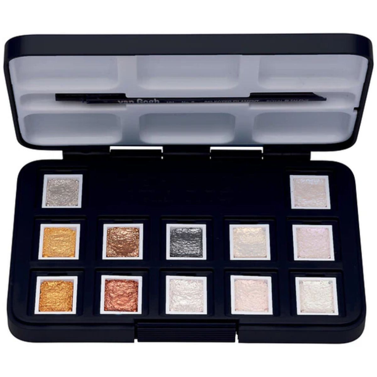 VAN GOGH - Acuarela en Pastillas Van Gogh Set 12 Metálicos