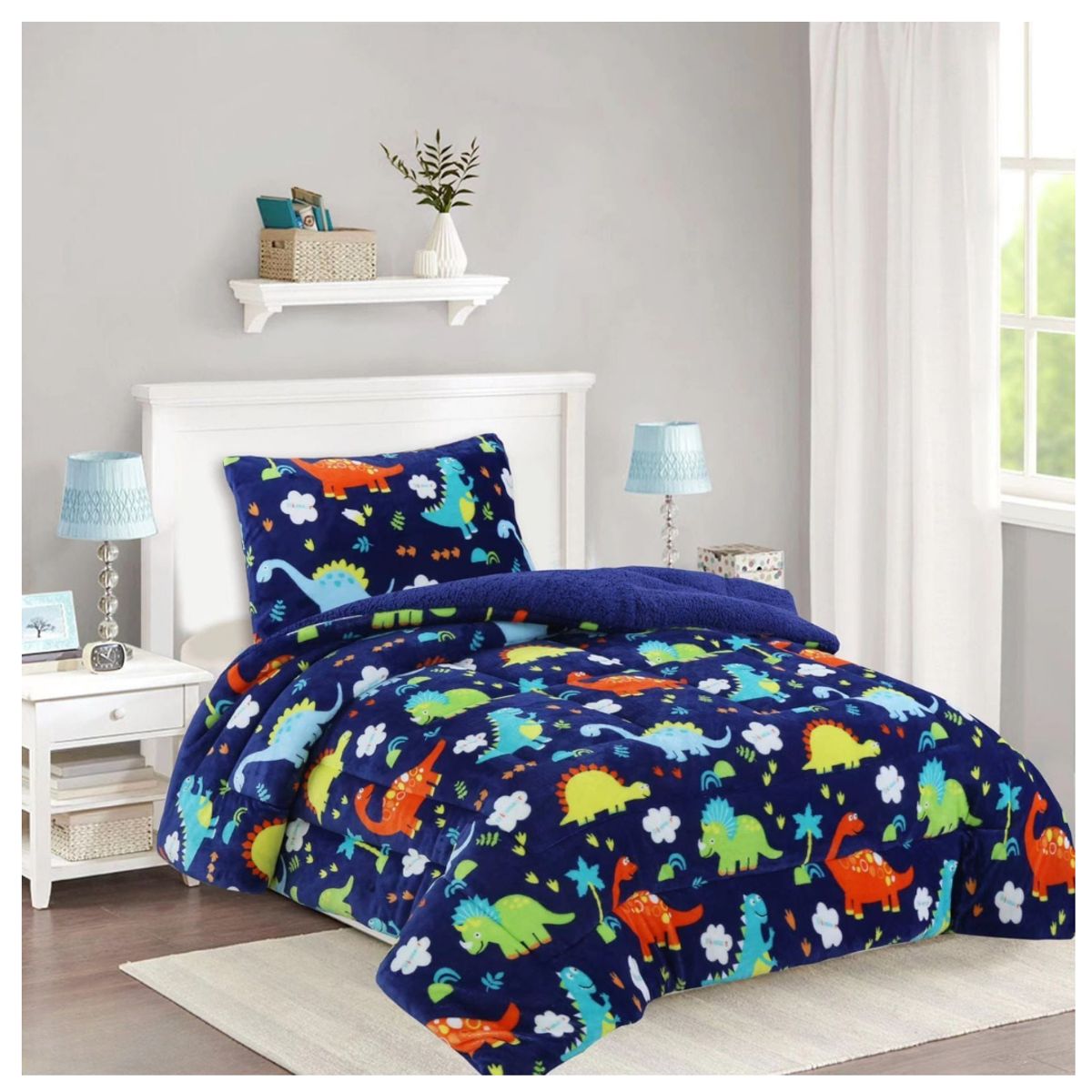 GENERICO - Cobertor Invierno Plush Plaza y Media De Diseños Con Chiporro