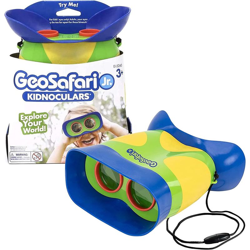 TIOZONEY - Binoculares robóticos para niños - verde