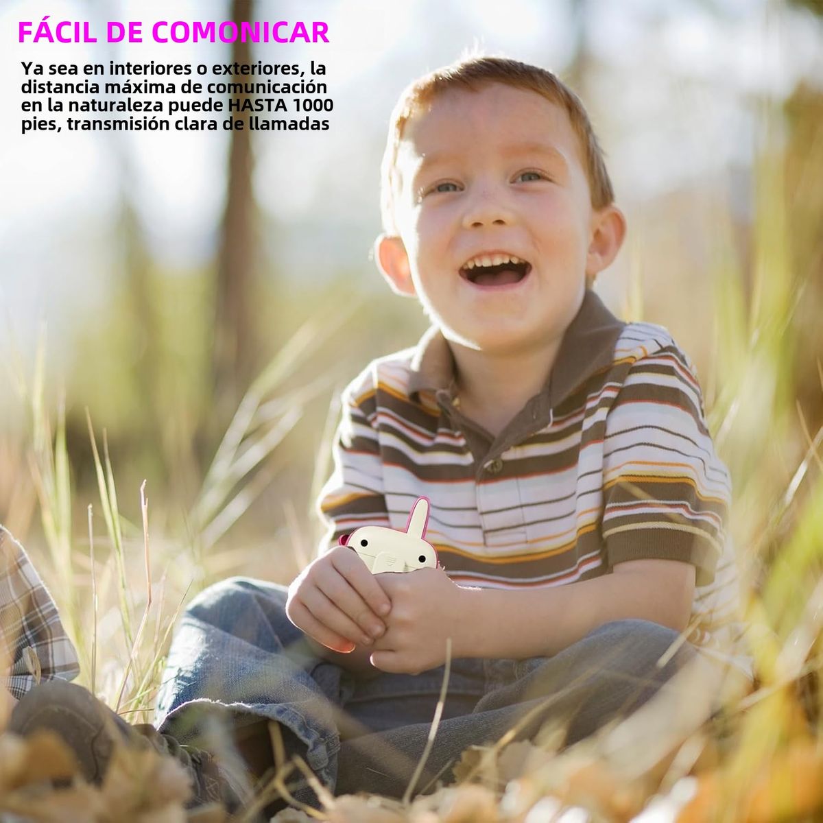 TIOZONEY - Walkie - talkie infantil - Unicornio