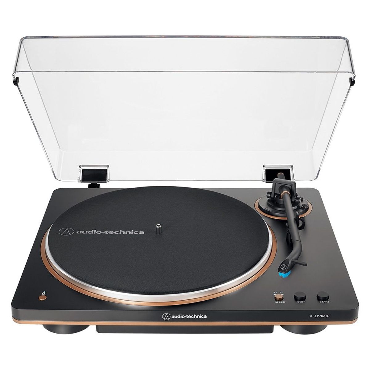 AUDIO-TECHNICA - Tornamesa con Bluetooth Audio-Technica AT-LP70XBT BZ