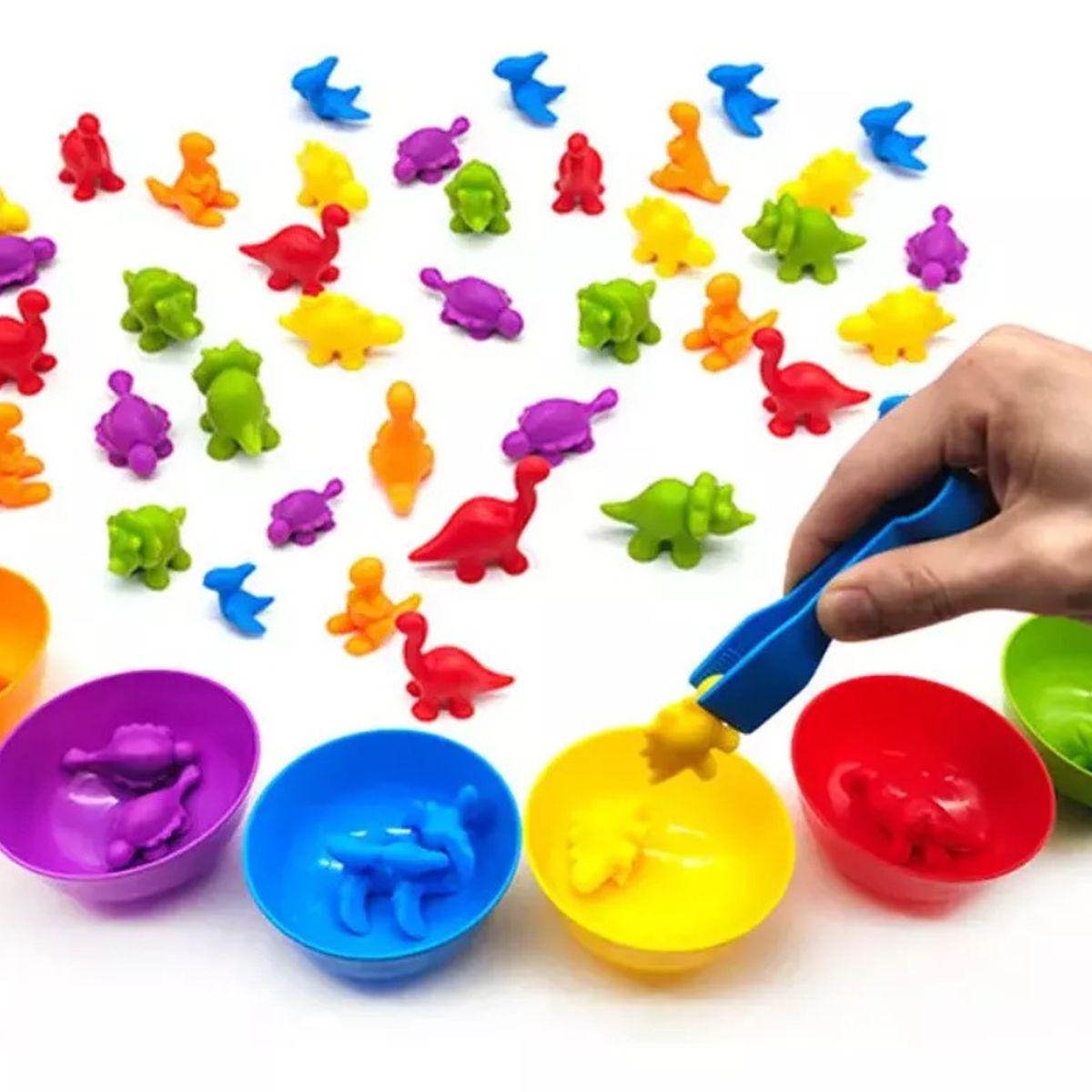 GENERICO - Juguete Clasificación Colores Y Animalitos Montessori 36pcs