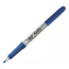GENERICO - Marcador BIC Permanente Punta Fina Azul 1.1 mm 1 Unidad