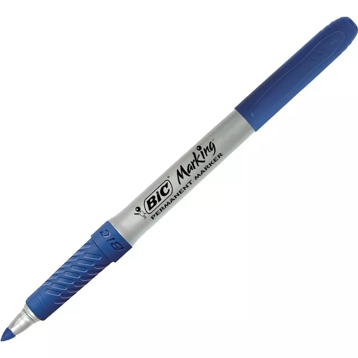 GENERICO - Marcador BIC Permanente Punta Fina Azul 1.1 mm 1 Unidad