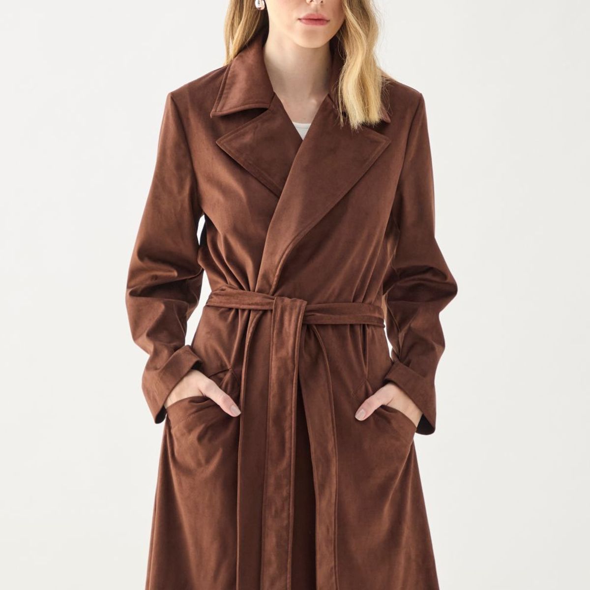 ASH - Trench Café Moro Mujer Ash